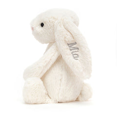 Personalized Bashful Cream Bunny Medium - Jellycat