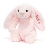 Personalized Bashful Pink Bunny Medium - Jellycat Online