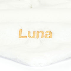 Personalized Bashful Luxe Bunny Luna Soother - Jellycat For Sale