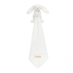 Personalized Bashful Luxe Bunny Luna Soother - Jellycat For Sale
