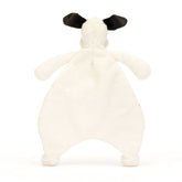 Bashful Black & Cream Puppy Comforter - Jellycat Sale