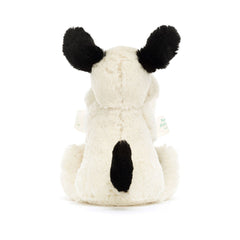 Bashful Black & Cream Puppy Soother - Jellycat Discount