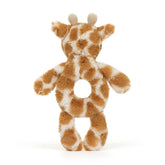 Bashful Giraffe Ring Rattle - Jellycat Sale