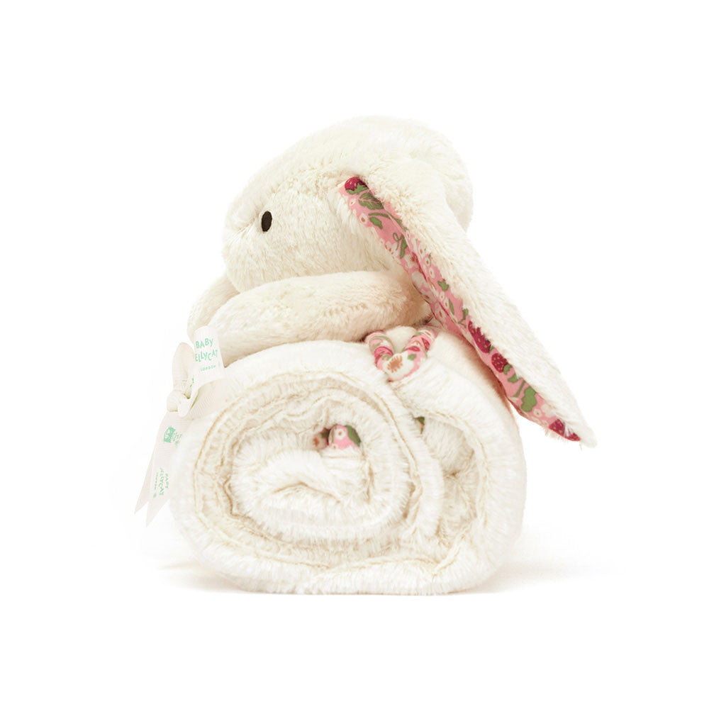 Blossom Cream Bunny 'Berry' Blankie - Jellycat Sale