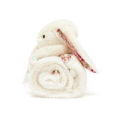 Blossom Cream Bunny 'Berry' Blankie - Jellycat Sale