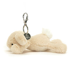 Smudge Rabbit Bag Charm - Jellycat For Sale