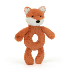 Bashful Fox Cub Ring Rattle - Jellycat Sale