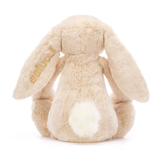 Personalized Bashful Luxe Bunny Willow Huge - Jellycat