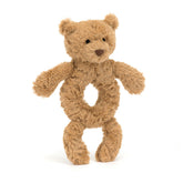 Bartholomew Bear Ring Rattle - Jellycat Online