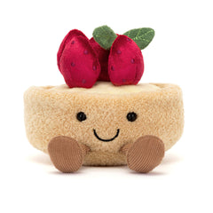 Amuseables Fleurette Tarte Aux Fraises - Jellycat Sale