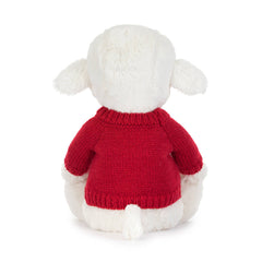Skipson Lamb with Personalized Red Jumper - Jellycat