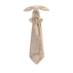 Personalized Bashful Beige Bunny Soother - Jellycat