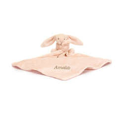 Personalized Bashful Blush Bunny Soother - Jellycat