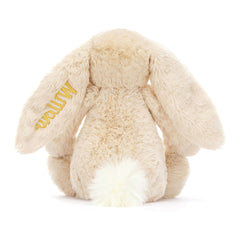 Personalized Bashful Luxe Bunny Willow Medium - Jellycat Online