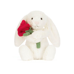 Cream Bunny with Rose - Jellycat Sale