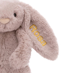 Personalized Bashful Luxe Bunny Rosa Medium - Jellycat Online