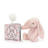 If I Were a Bunny Book & Bashful Blush Bunny Medium - Jellycat
