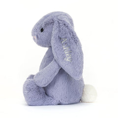 Personalized Bashful Viola Bunny Medium - Jellycat Sale