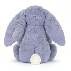 Personalized Bashful Viola Bunny Medium - Jellycat Sale