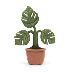 Amuseables Monstera Plant - Jellycat For Sale