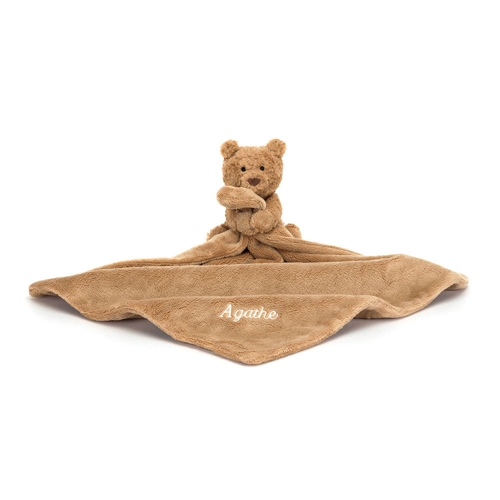 Personalized Bartholomew Bear Soother - Jellycat Online