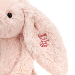 Personalized Bashful Blush Bunny Medium - Jellycat Discount