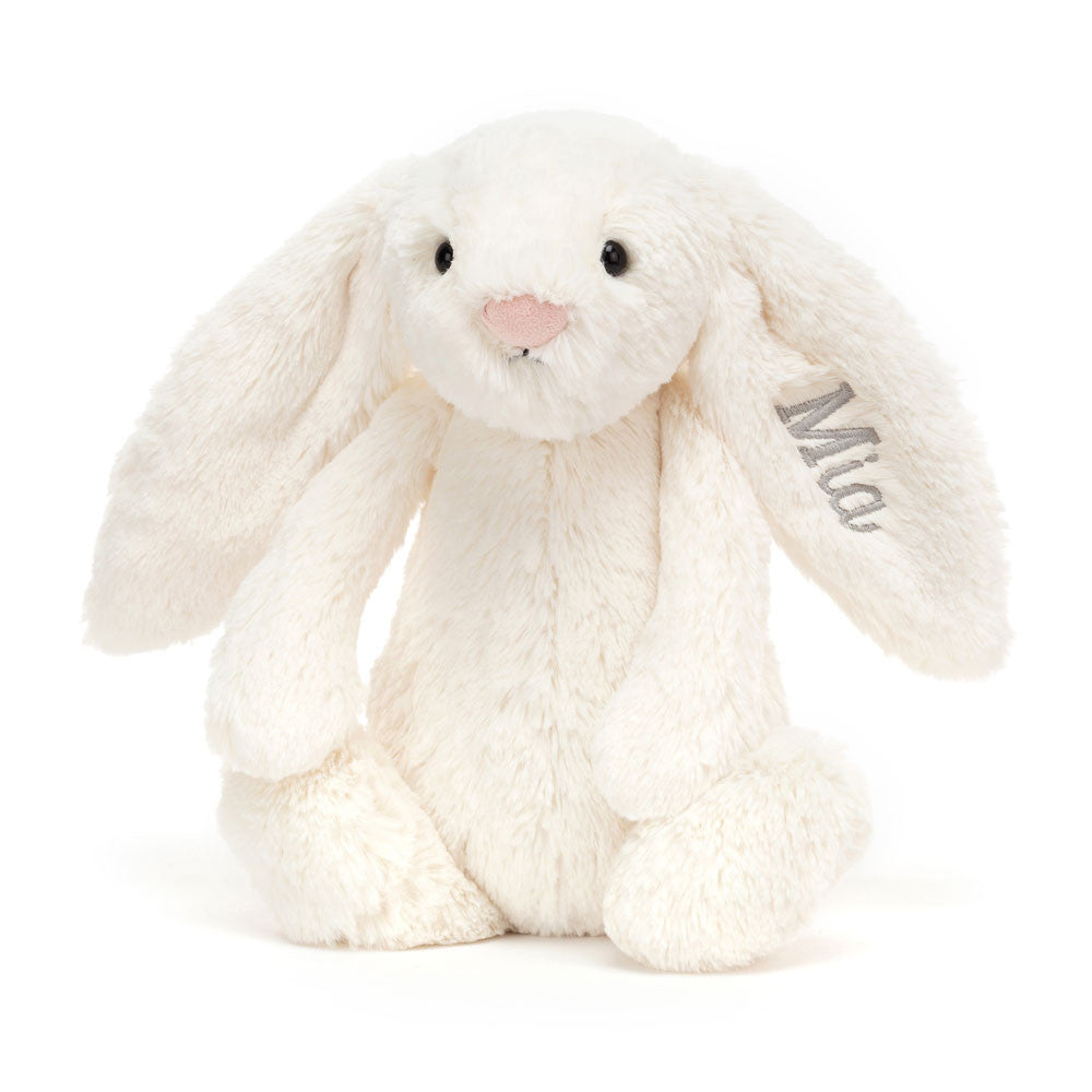 Personalized Bashful Cream Bunny Medium - Jellycat