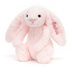 Personalized Bashful Pink Bunny Medium - Jellycat Online