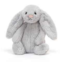 Personalized Bashful Silver Bunny Medium - Jellycat Discount