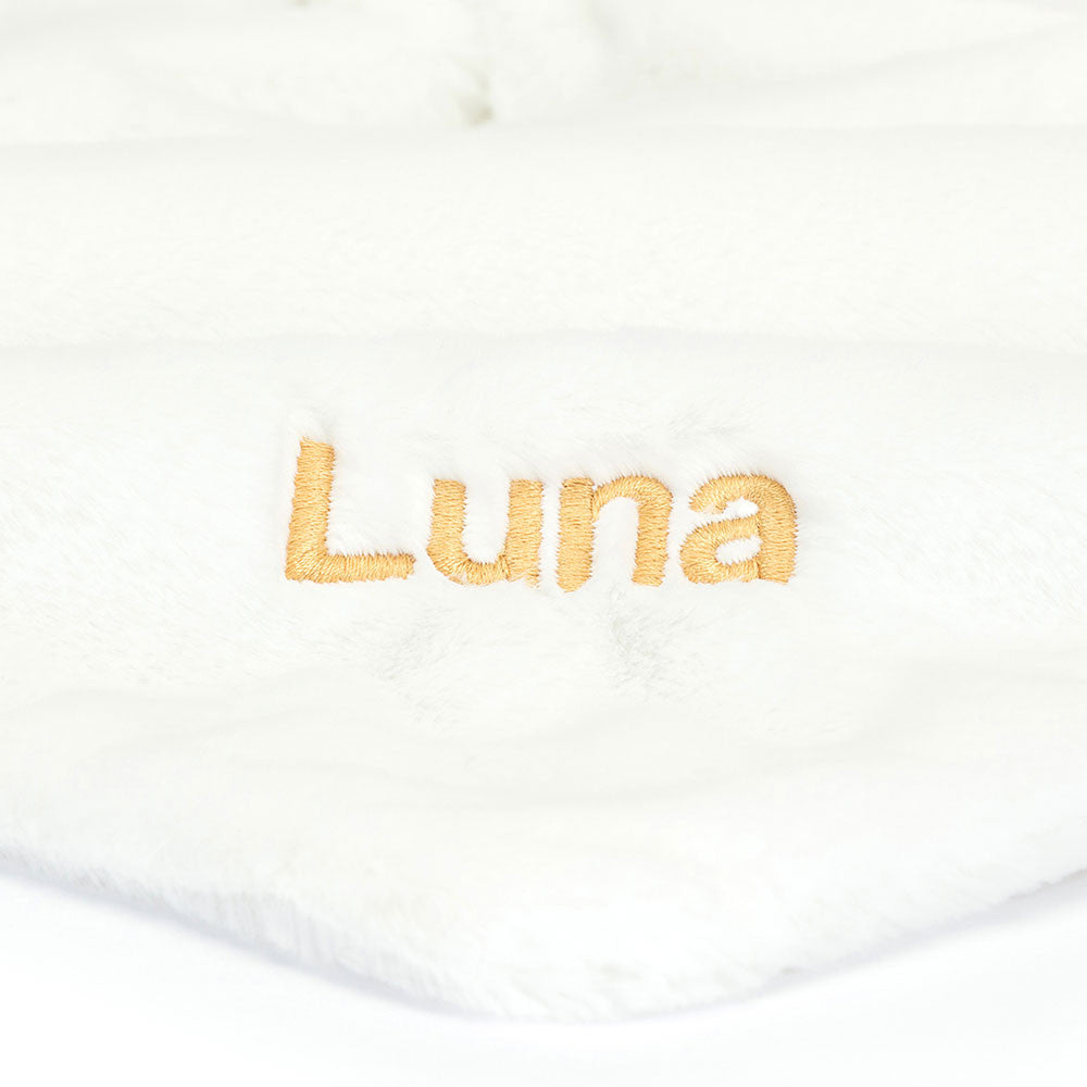 Personalized Bashful Luxe Bunny Luna Soother - Jellycat For Sale