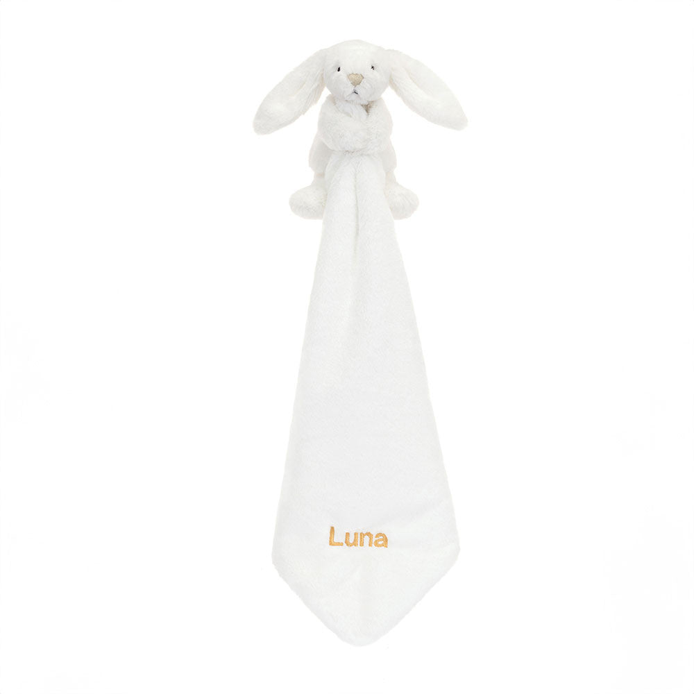 Personalized Bashful Luxe Bunny Luna Soother - Jellycat For Sale