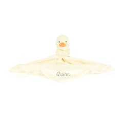 Personalized Bashful Duckling Soother - Jellycat Online