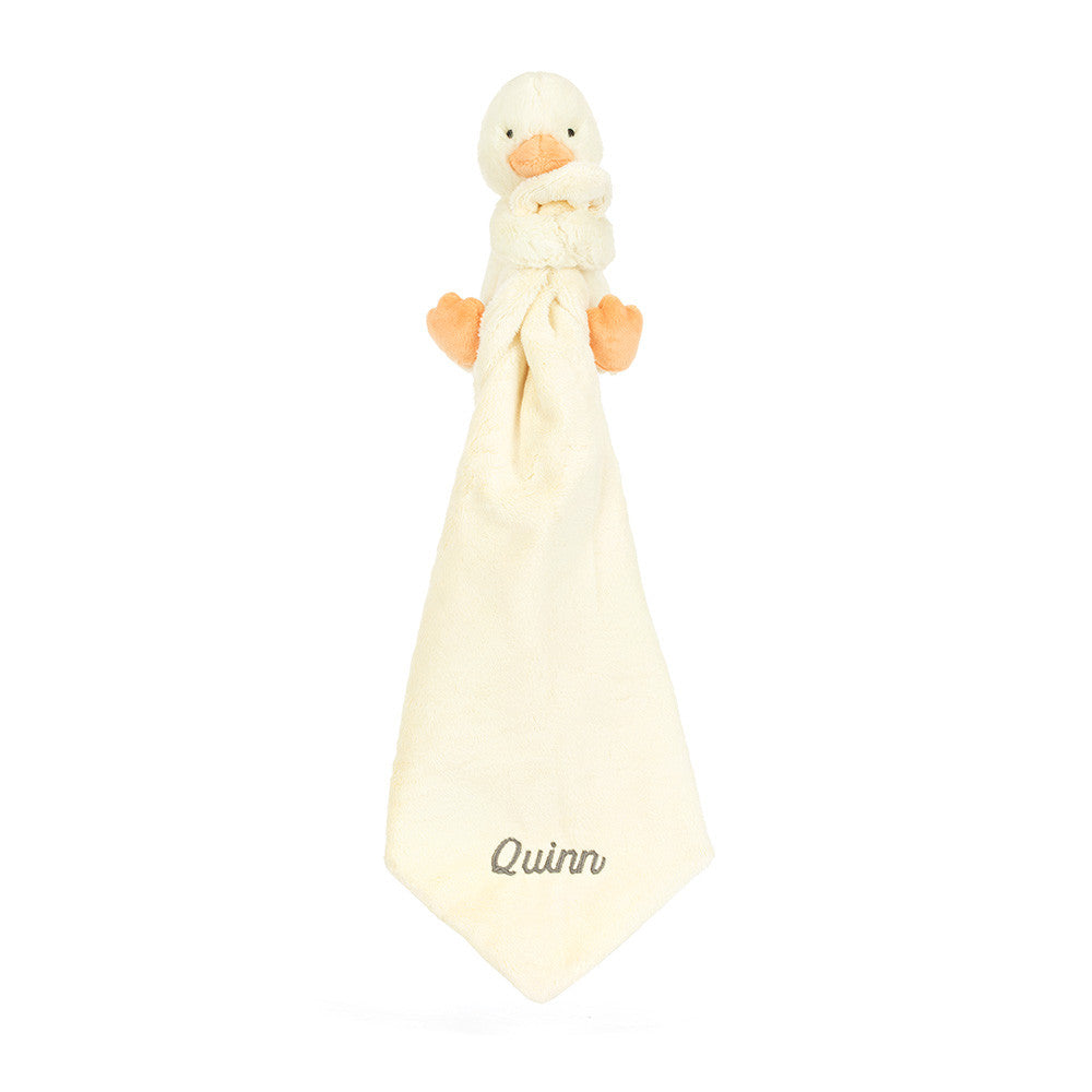 Personalized Bashful Duckling Soother - Jellycat Online