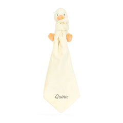 Personalized Bashful Duckling Soother - Jellycat Online