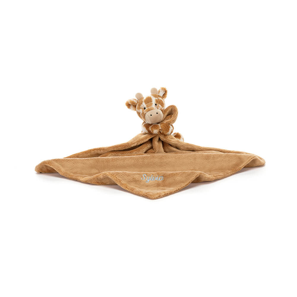 Personalized Bashful Giraffe Soother - Jellycat