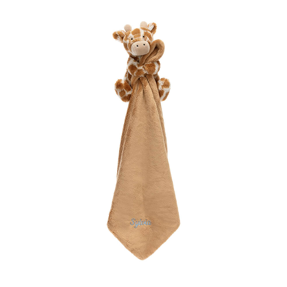 Personalized Bashful Giraffe Soother - Jellycat
