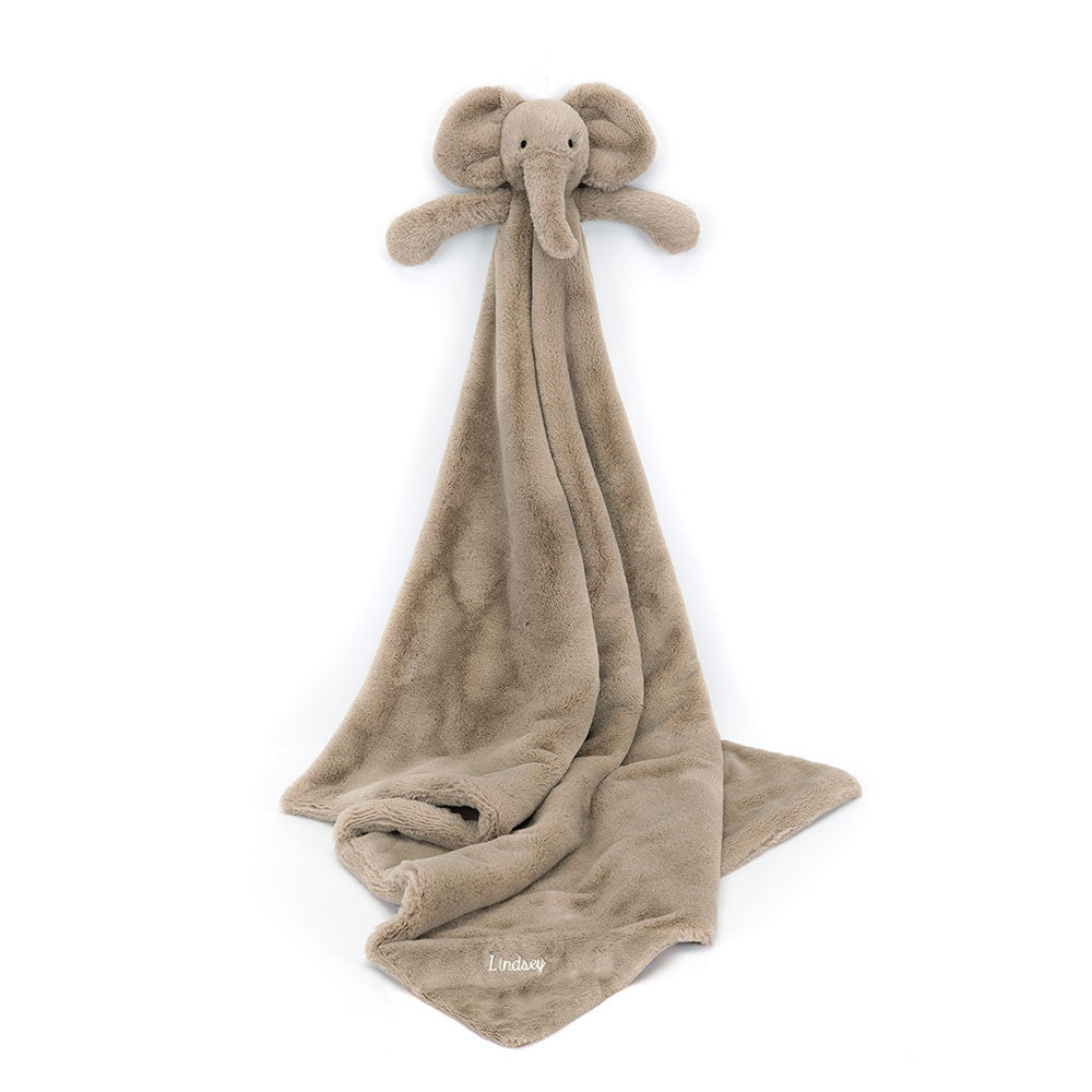 Personalized Smudge Elephant Blankie - Jellycat Sale