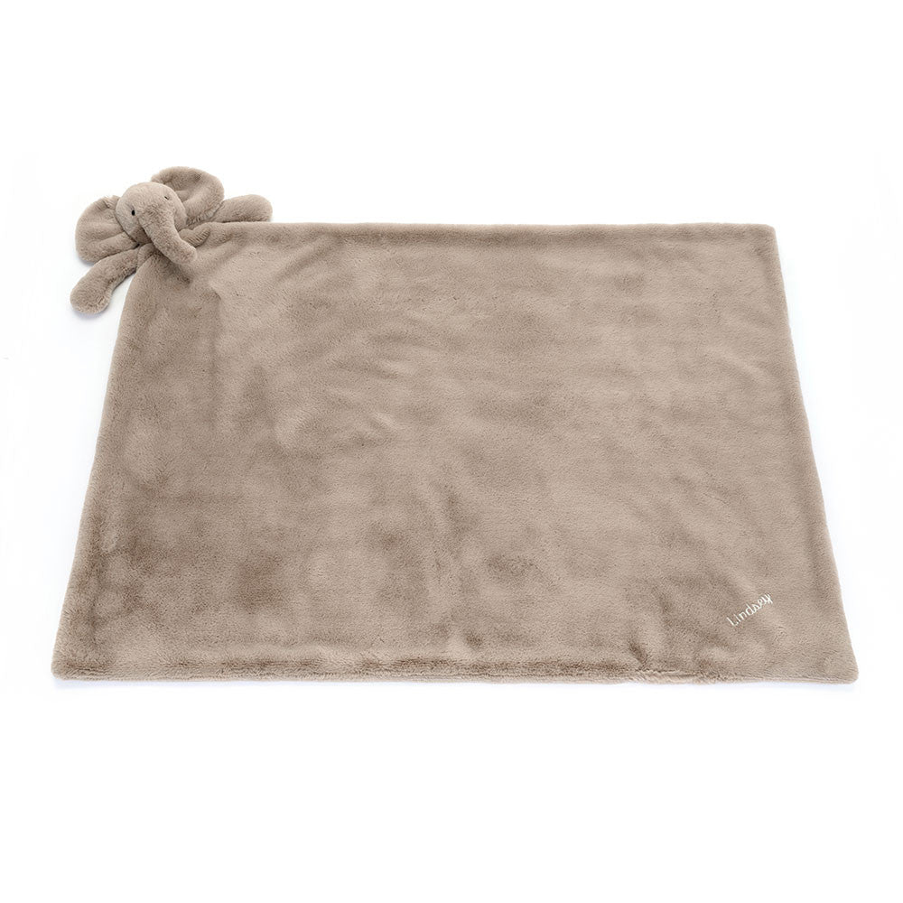 Personalized Smudge Elephant Blankie - Jellycat Sale