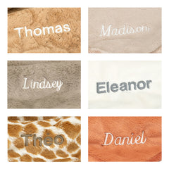 Personalized Bashful Giraffe Blankie - Jellycat Online