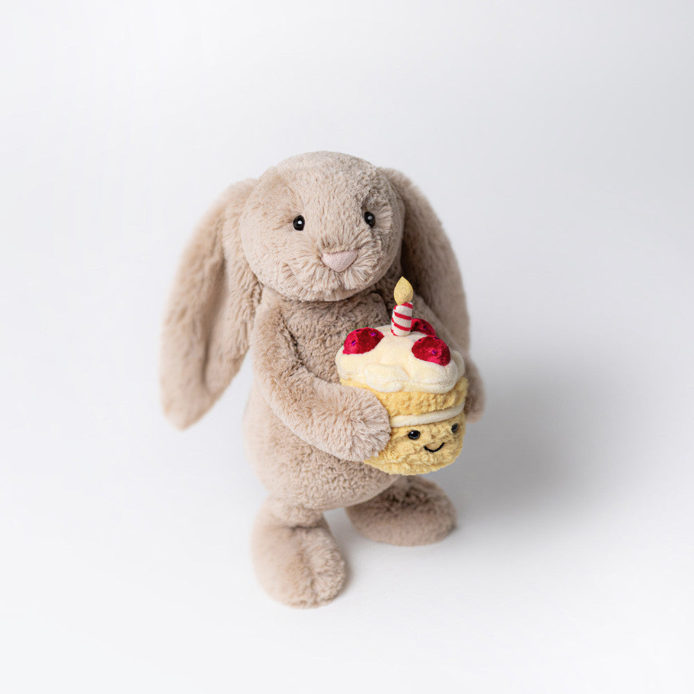 Bashful Beige Bunny 'Birthday' - Jellycat Online
