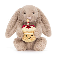 Bashful Beige Bunny 'Birthday' - Jellycat Online