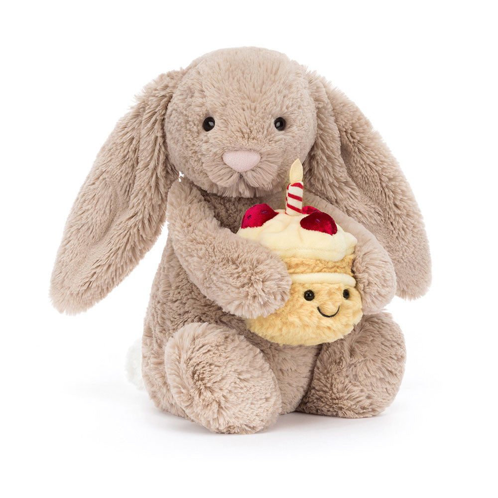Bashful Beige Bunny 'Birthday' - Jellycat Online