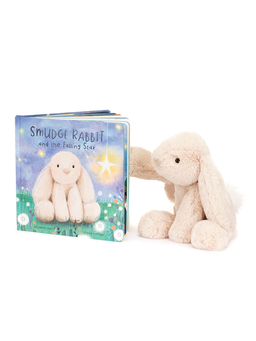 Smudge Rabbit and the Falling Star Book and Smudge Rabbit Medium - Jellycat Discount