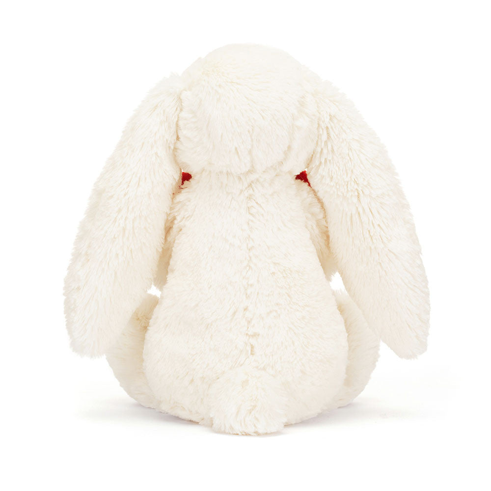 Bashful Red Love Heart Bunny - Jellycat