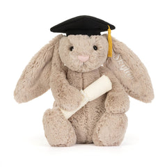 Personalized Bashful Bunny Graduation Outfit - Jellycat