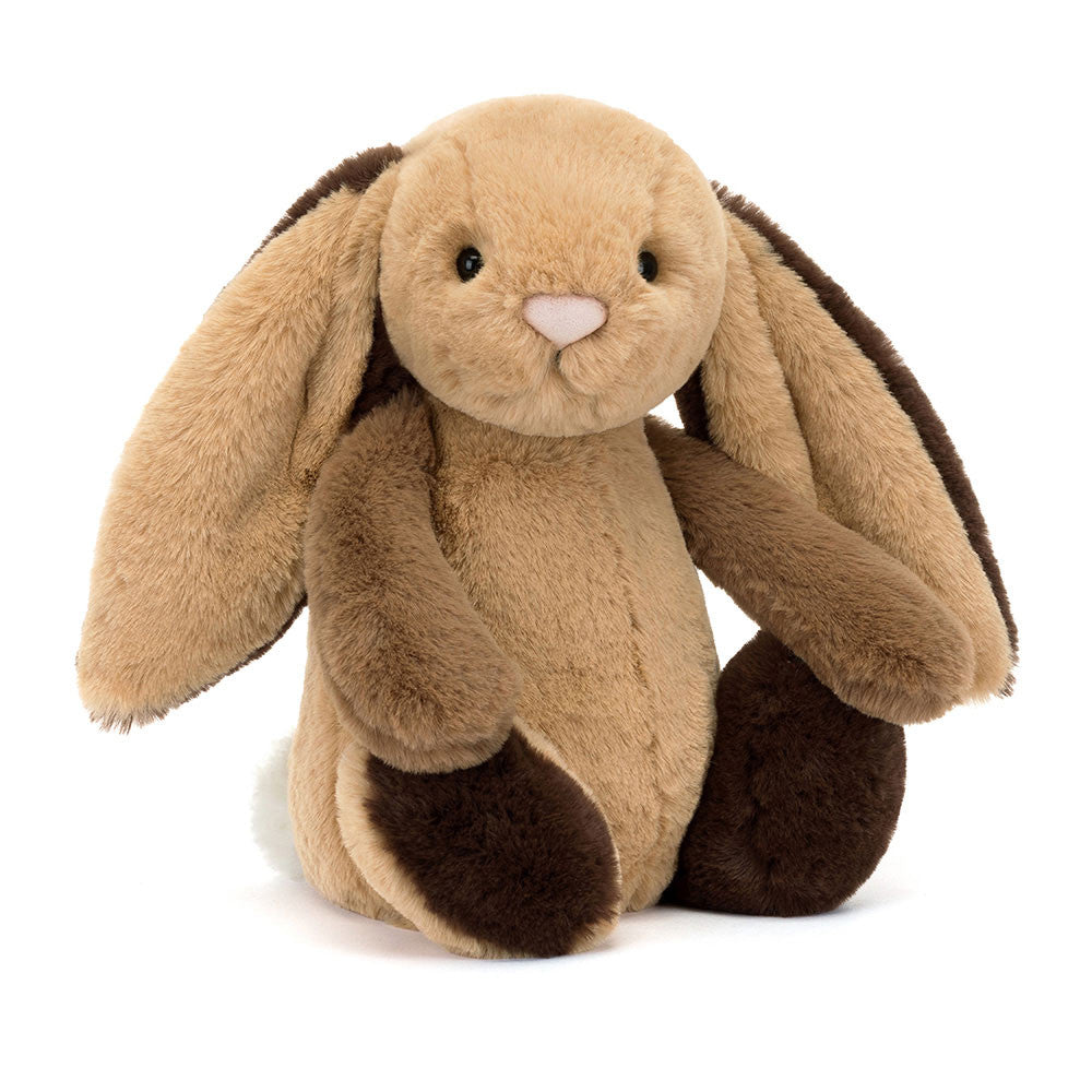 Bashful Patchwork Brown Bunny - Jellycat Sale