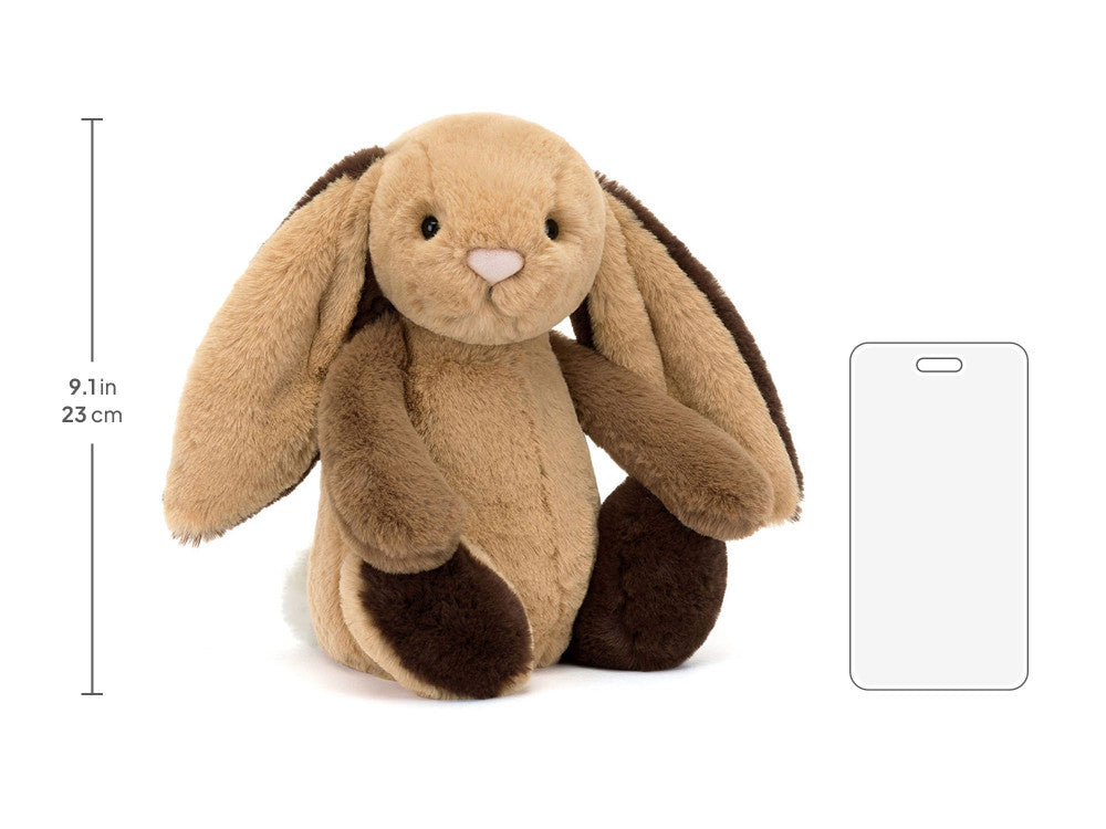Bashful Patchwork Brown Bunny - Jellycat Sale