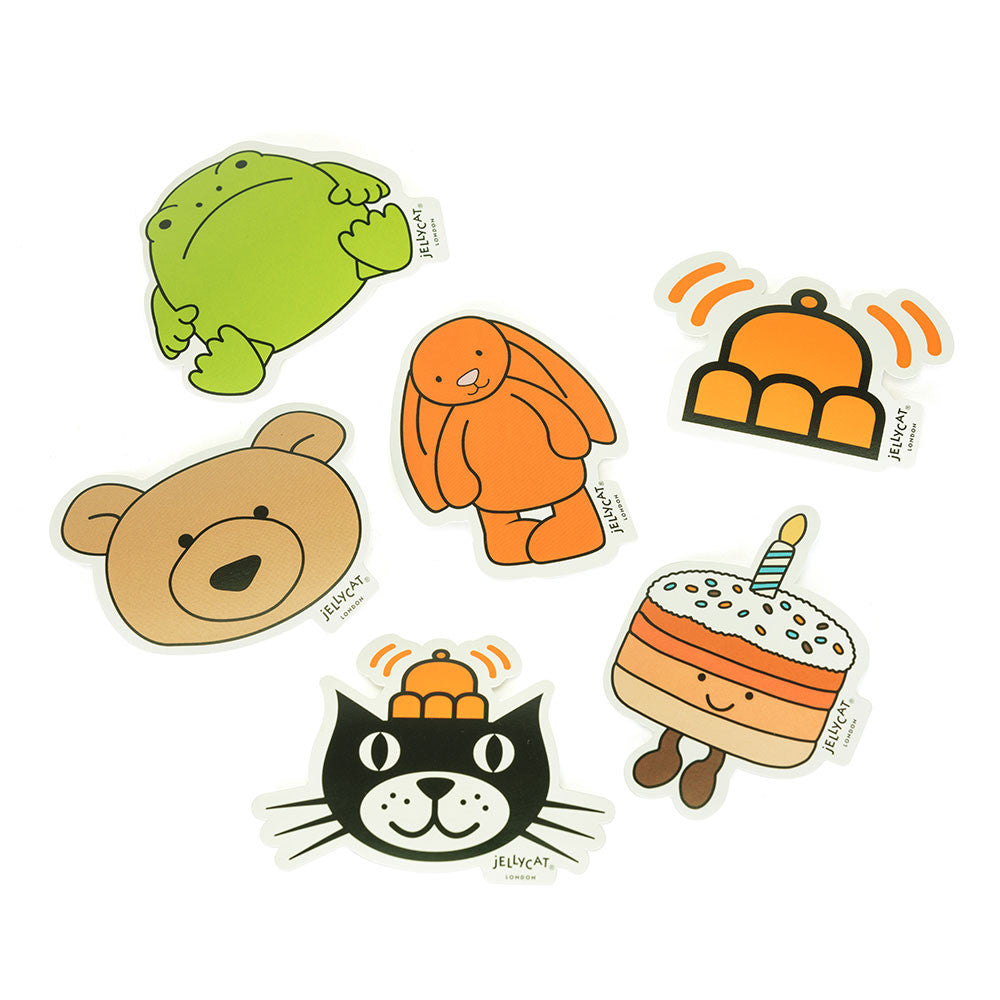 Jellycat 25th Anniversary Stickers - Jellycat Discount