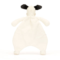Bashful Black & Cream Puppy Comforter - Jellycat Sale
