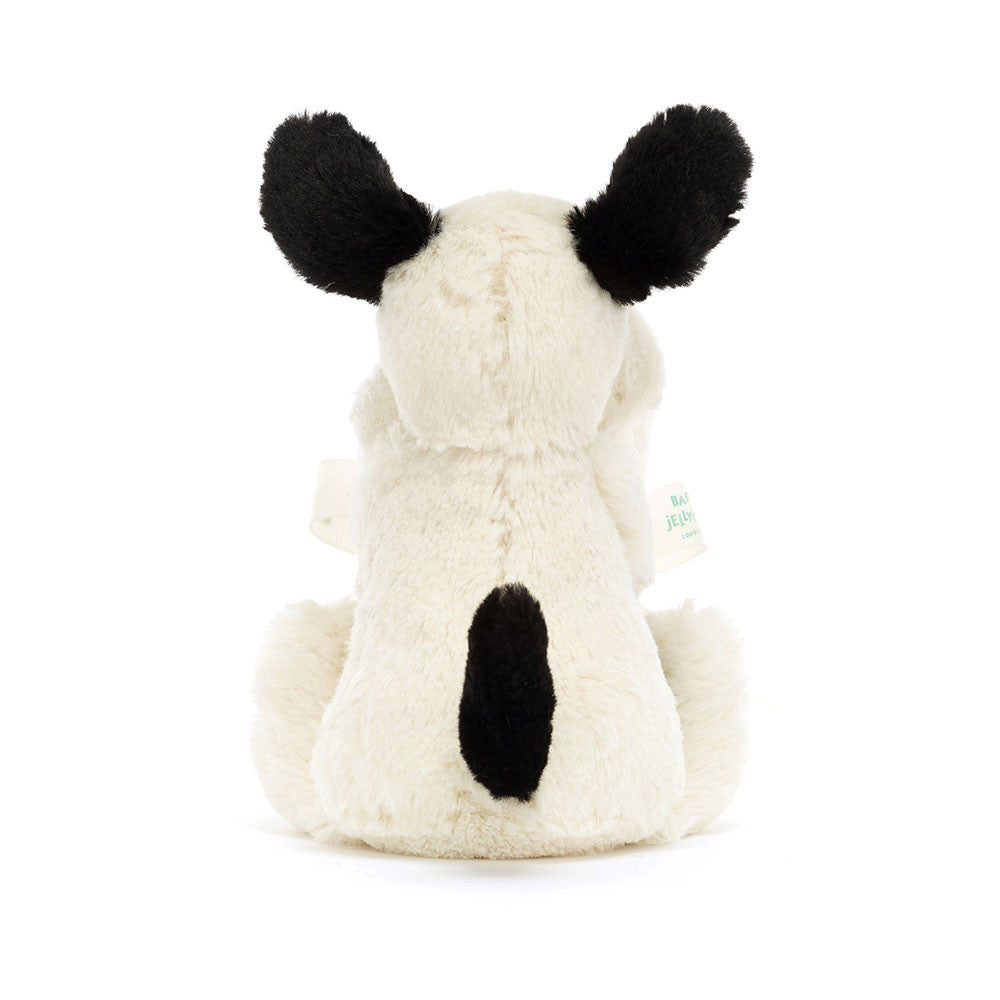 Bashful Black & Cream Puppy Soother - Jellycat Discount
